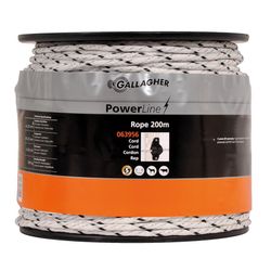 CORDON SEMI PERMANENT POWERLINE 6 BLANC 200 M