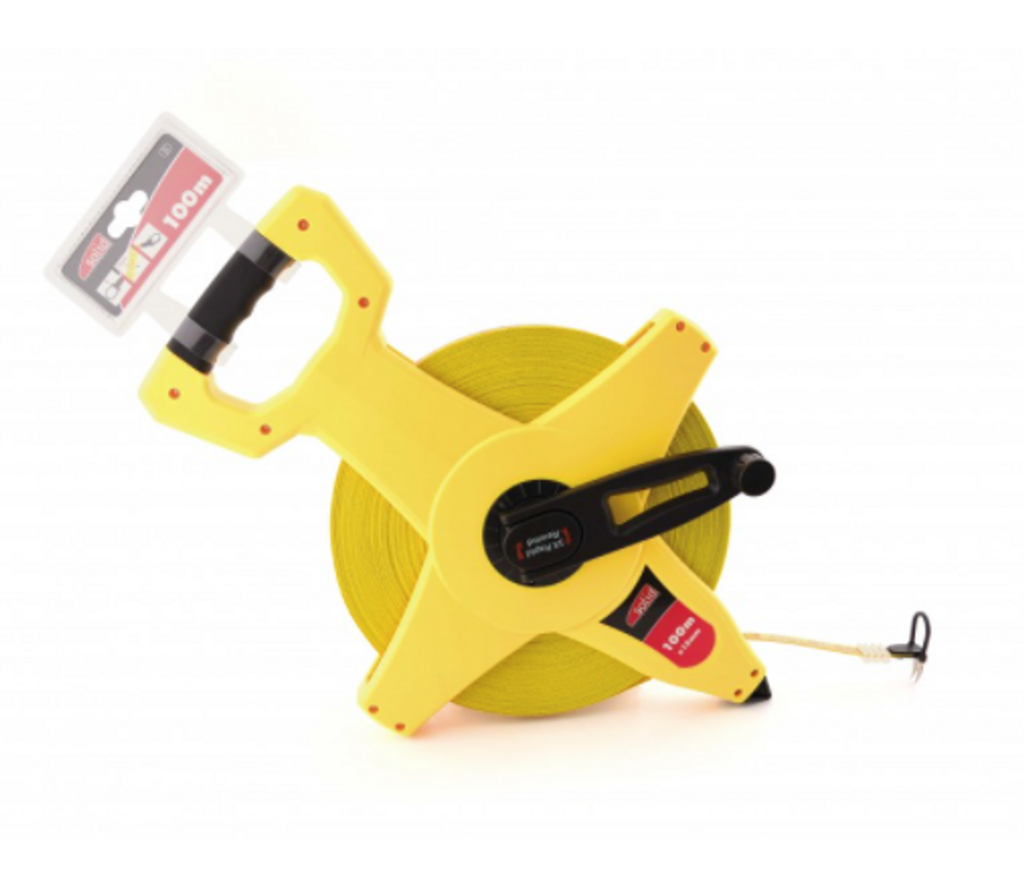 DÉCAMÈTRE 50M ENROULAGE RAPIDE