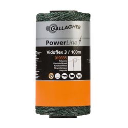 FIL SYNTHETIQUE  VIDOFLEX 3 MOBILE VERT 100 M