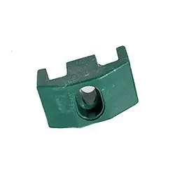 [NYD2DFIXV] ATTACHE POLYAMIDE + VIS INOX (Vert RAL6005, 2D)