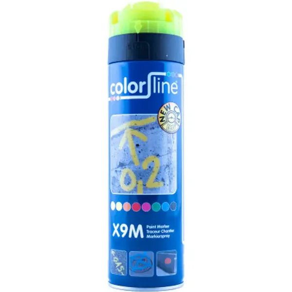 [BOCRJ6] BOMBE COULEUR FLUO (Jaune fluo)