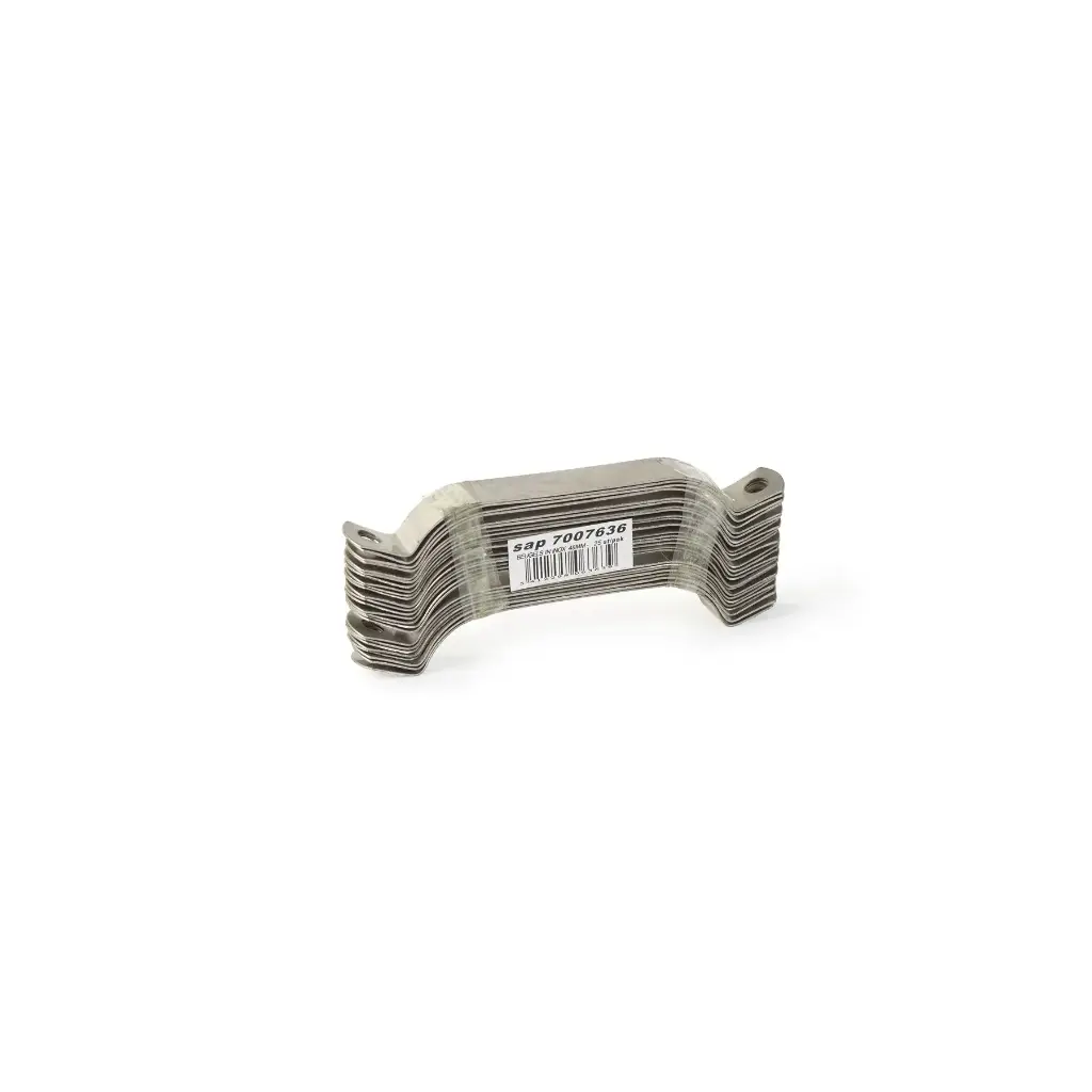 [70700RVS48-500] COLLIER EN INOX + BOULON (Ø48MM)