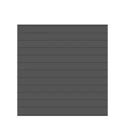 [3900] SYSTEM ALU PLUS, KIT PANNEAU (Anthracite, 178x184 cm)