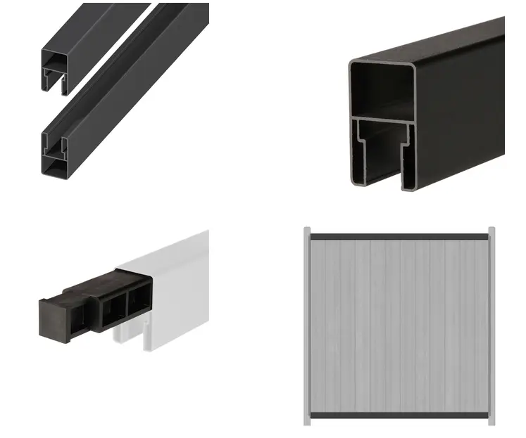 [2775] SYSTEM KIT ADAPTATEUR VERTICAL (Anthracite)