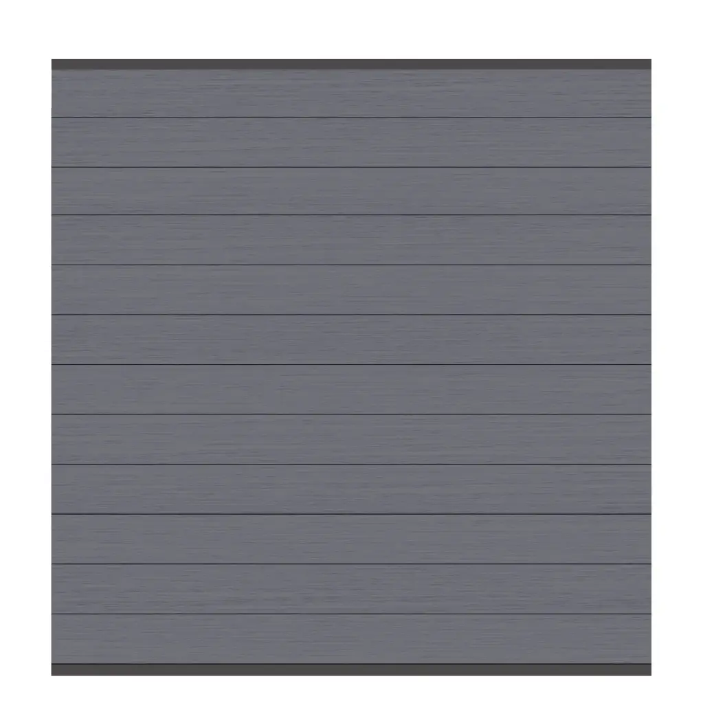 [2143] SYSTEM CLASSIC BOIS COMPOSITE, KIT PANNEAU 178 X 184 CM (Anthracite, Anthracite)