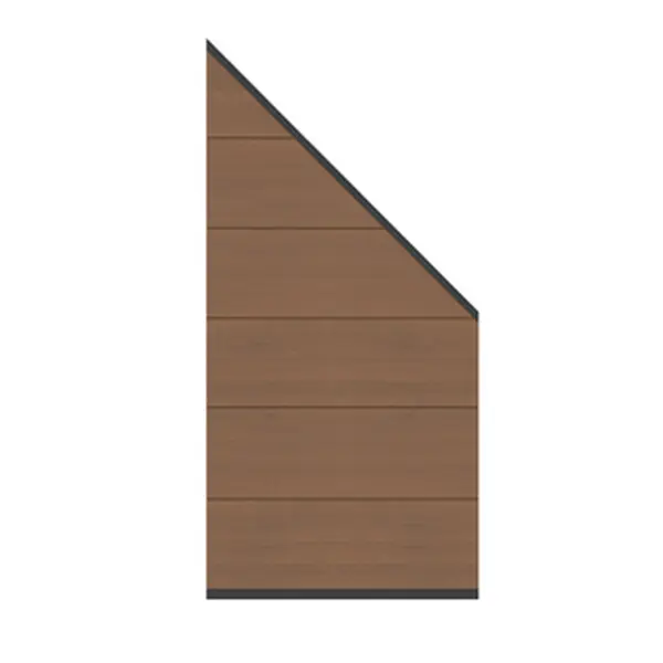 SYSTEM XL BOIS COMPOSITE, KIT PANNEAU DE RACCORD 91 X 184 SUR 94 CM
