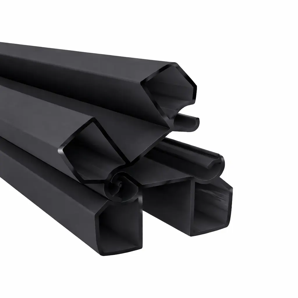 [DF1PA41-7021] Poteau Duofuse d'angle en aluminium (RAL7021)