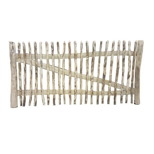 [491254] PORTE CHATAIGNIER DOUBLE 1200 X 2500 MM (INCL SET DE MONTAGE)