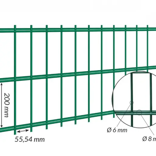 PANNEAU 2D SUPER DS 8/6/8 250 CM 