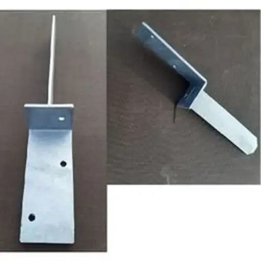 PLATINE POUR MUR DE SOUTENNEMENT A VISSER 